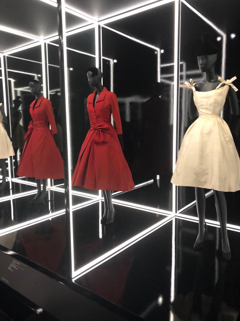 LED lighting - Christian Dior at V&A