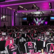 Awards event lighting