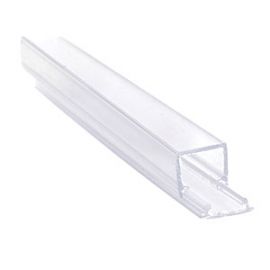 Clear UV Stabilised Plastic Track - SVTRK08 - ABS Profile for LED Lighting