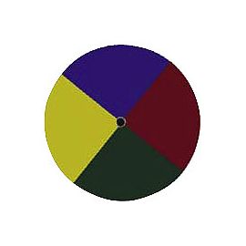 Lexan Colour Wheel - Standard - Fibre Optic Colour Wheels for Fibre Optic Lighting