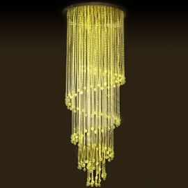 Pas de Deux - Fibre Optic Chandeliers