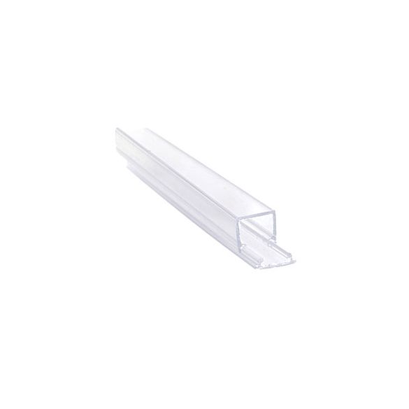 Clear UV Stabilised Plastic Track - SVTRK08 - ABS Profile for LED Lighting